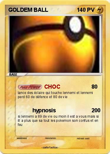 Pokemon GOLDEM BALL