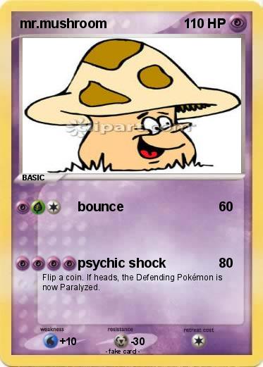 Pokemon mr.mushroom