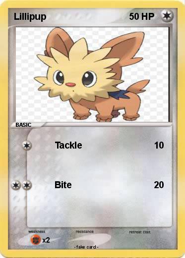 Pokemon Lillipup