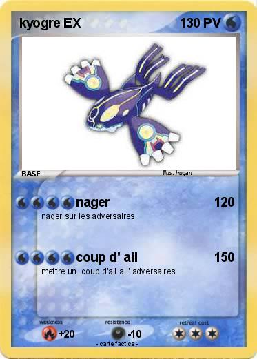Pokemon kyogre EX