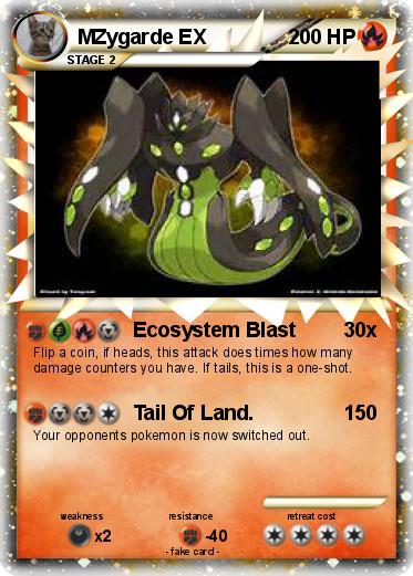 Pokemon MZygarde EX