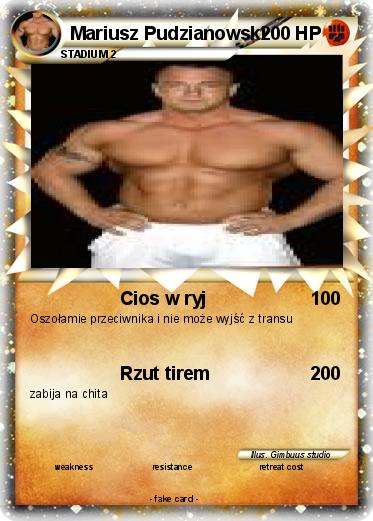 Pokemon Mariusz Pudzianowski