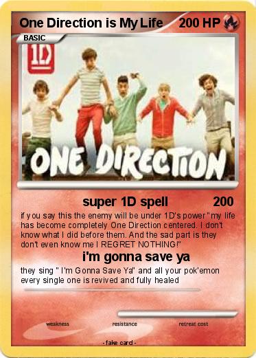 Pokemon One Direction is My Life