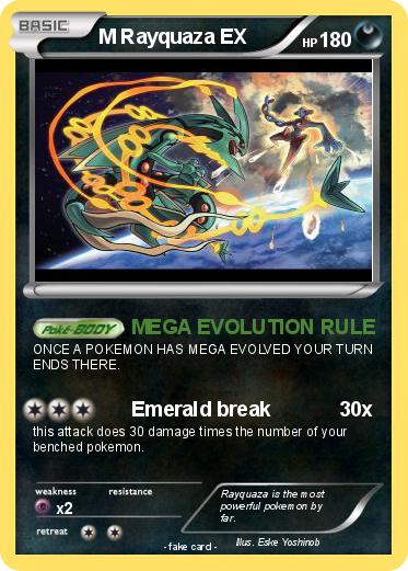 Pokemon M Rayquaza EX