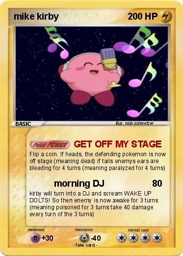 Pokemon mike kirby
