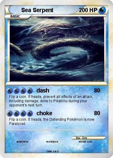 Pokemon Sea Serpent