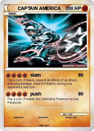 Pokemon CAPTAIN AMERICA