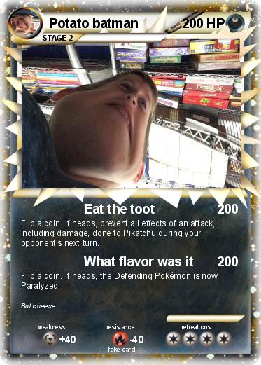 Pokemon Potato batman