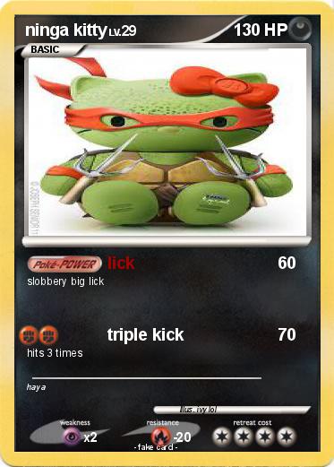 Pokemon ninga kitty