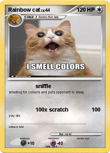 Pokemon Rainbow cat