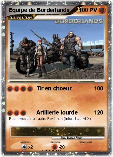 Pokemon Equipe de Borderlands