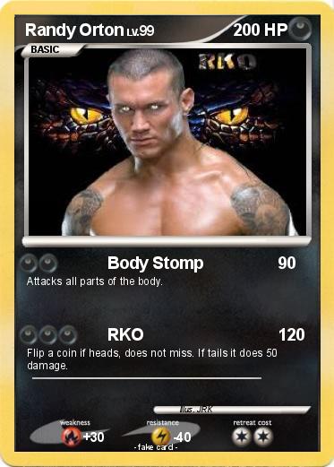 Pokemon Randy Orton