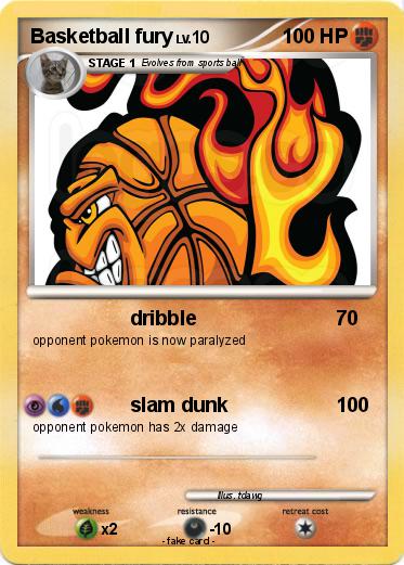 Pokemon Basketball fury