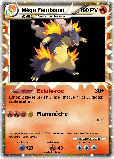 Pokemon Méga Feurisson
