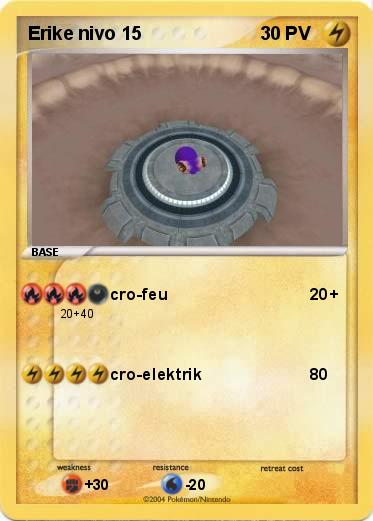 Pokemon Erike nivo 15