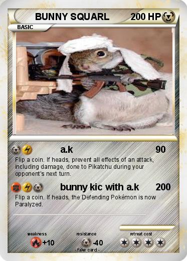 Pokemon BUNNY SQUARL
