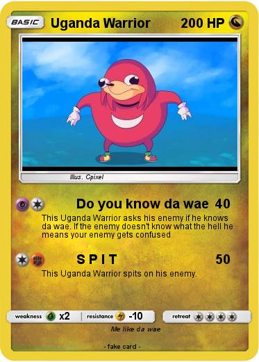 Pokemon Uganda Warrior