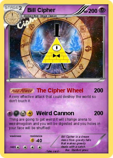 Pokemon Bill Cipher