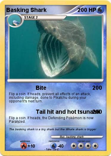 Pokemon Basking Shark