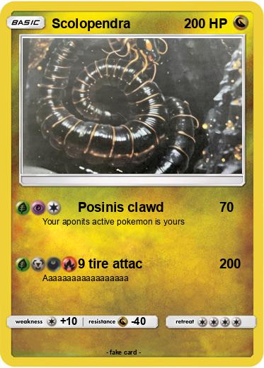 Pokemon Scolopendra