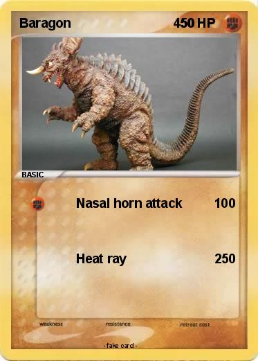 Pokemon Baragon                             450