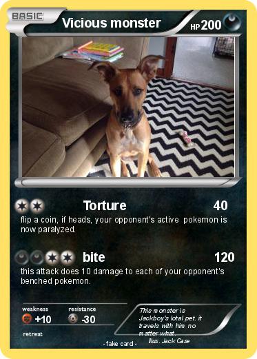 Pokemon Vicious monster