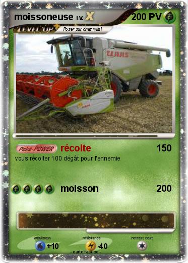 Pokemon moissoneuse