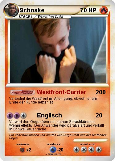 Pokemon Schnake