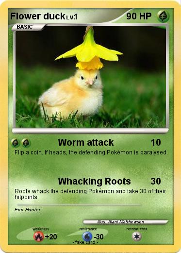 Pokemon Flower duck