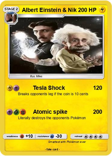 Pokemon Albert Einstein & Nik