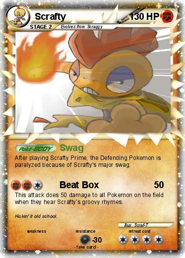 Pokemon Scrafty