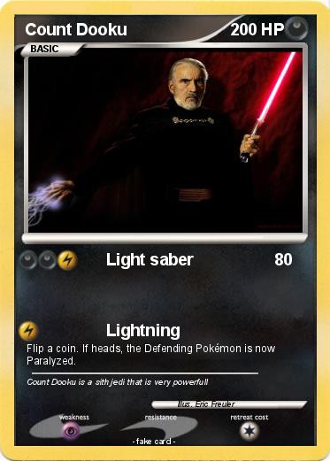 Pokemon Count Dooku