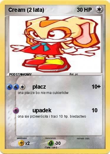 Pokemon Cream (2 lata)