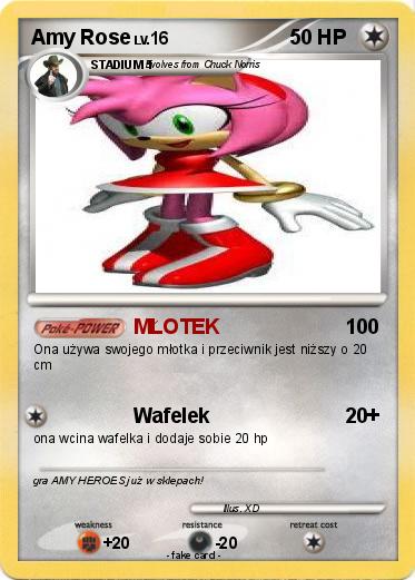 Pokemon Amy Rose