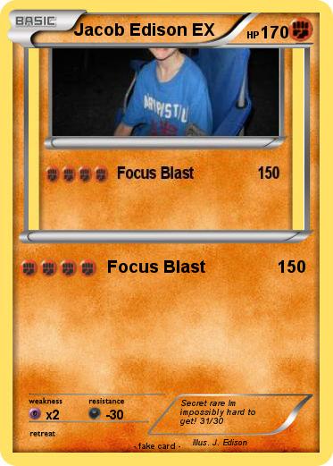 Pokemon Jacob Edison EX