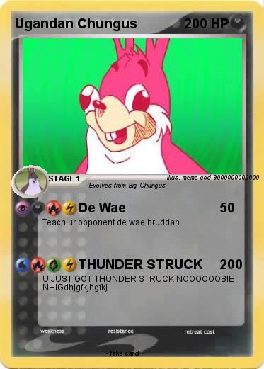 Pokemon Ugandan Chungus