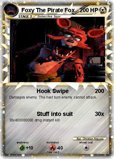 Pokemon Foxy The Pirate Fox
