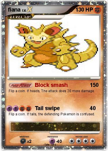 Pokemon fiana