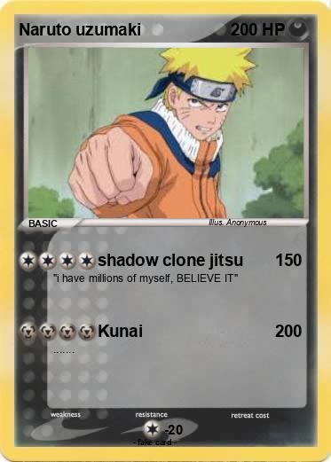 Pokemon Naruto uzumaki