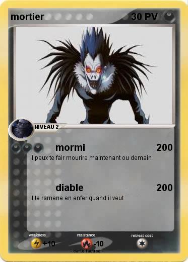 Pokemon mortier
