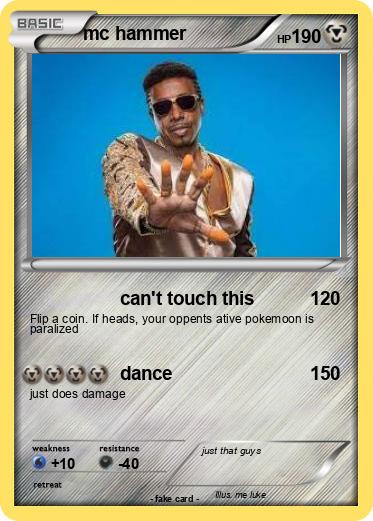 Pokemon mc hammer