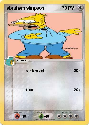 Pokemon abraham simpson