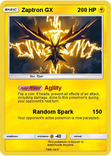 Pokemon Zaptron GX