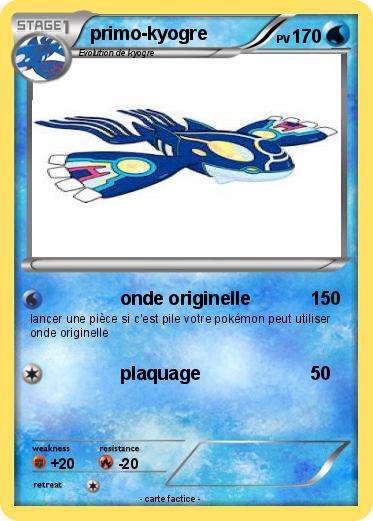 Pokemon primo-kyogre