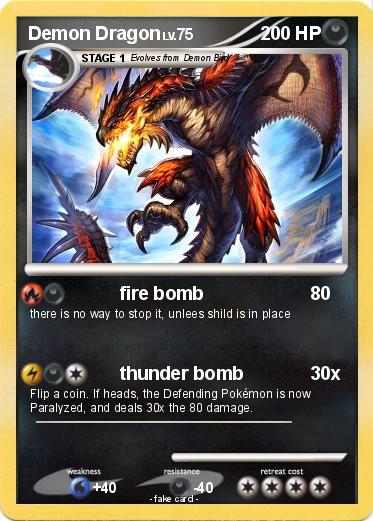 Pokemon Demon Dragon