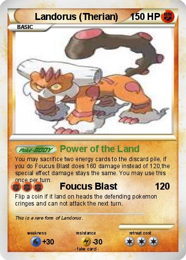 Pokemon Landorus (Therian)