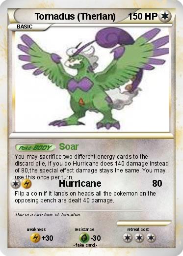 Pokemon Tornadus (Therian)
