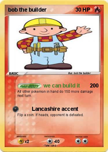 Pokemon bob the builder