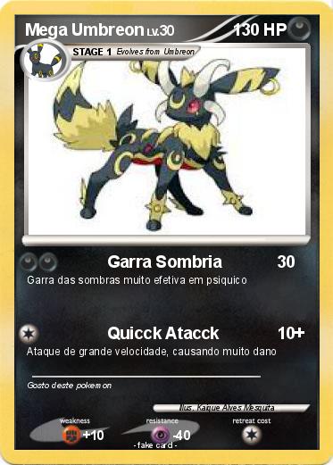 Pokemon Mega Umbreon