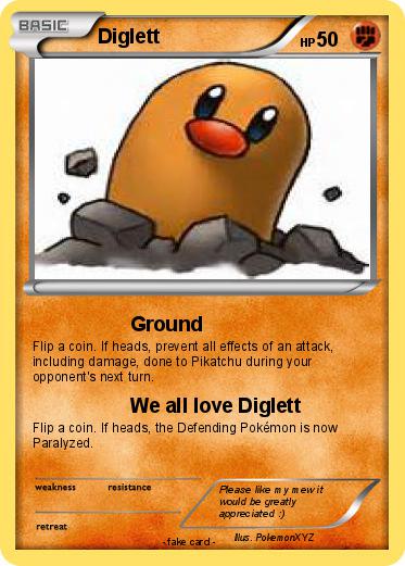 Pokemon Diglett
